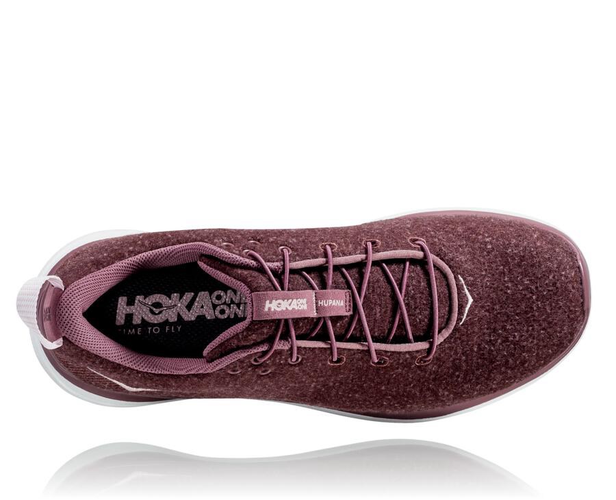 Hoka One One Løbesko Dame - Hupana Flow Wool - Brune - 498623UWI